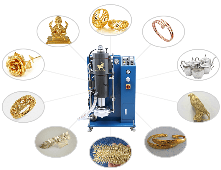 jewelry casting machine application