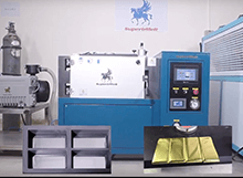 gold bar casting machine