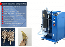 Jewelry vacuum casting machine for jewelry casting