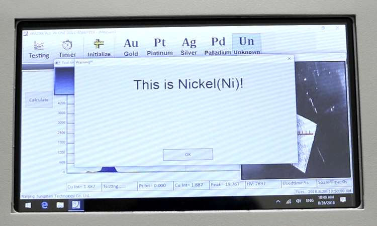 Gold Analyzer feature