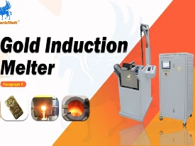 video of gold induction meter