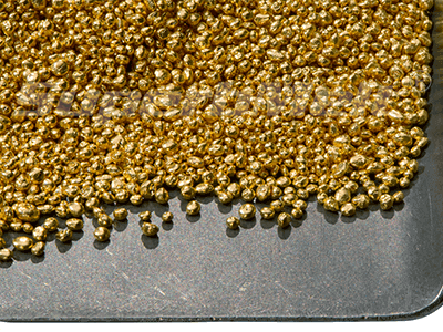 vacuum granulating machine for gold