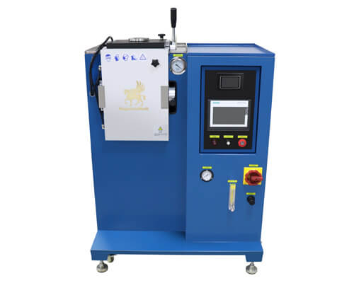 2100℉ Vacuum Casting Machine 2KG Graphite Crucible Silver Gold