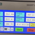 small induction furnace with PLC