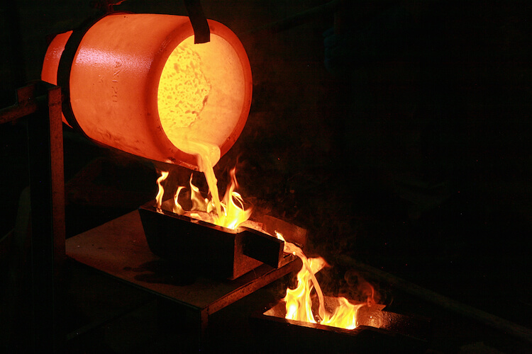 1KG Furnace Casting New Graphite Crucible Foundry Crucible Melting