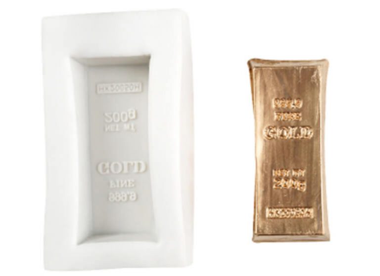 Gold Bar Mold, Custom Bullion Mold for Gold and Silver Casting