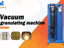 vacuum granulating machine