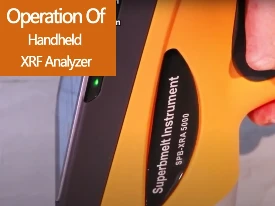 video of handheld xrf analyzer operation