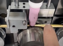 hollow tube making machine