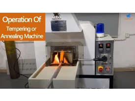 video of tempering machine operation