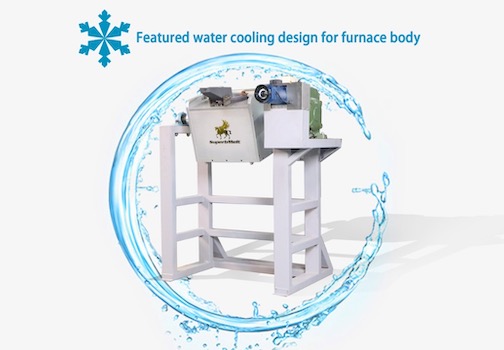 induction silver melting furnace