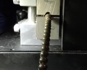 hollow bead making machine
