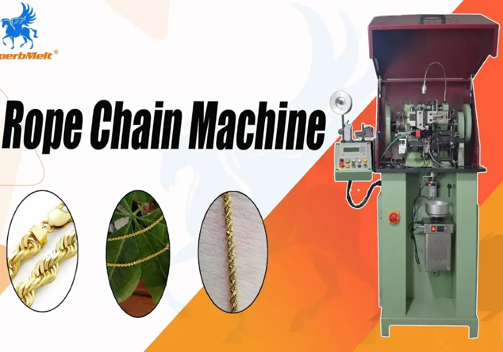 video of rope chain making machine