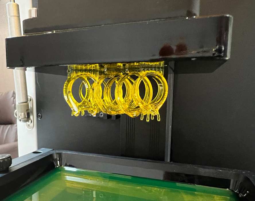 Jewelry Wax Mold Printing by 3D Printer