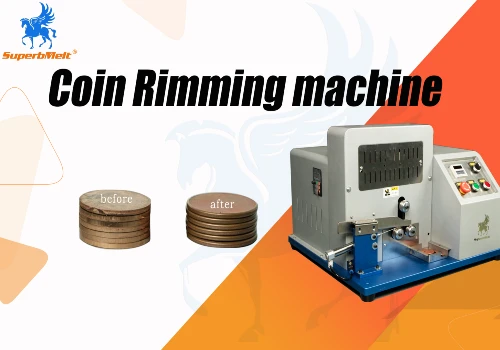 video of coin rimming machine