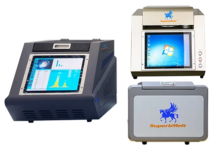 Desktop gold testing machine