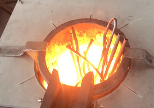induction copper melting furnace