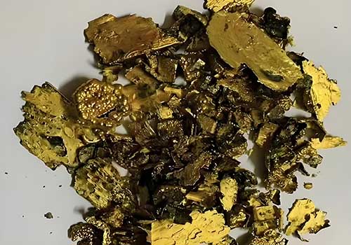 Gold leaf refining