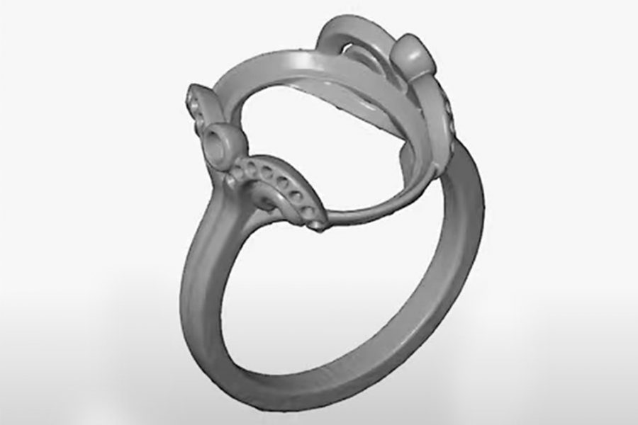 Design Ring by Jewelry 3D Scanner