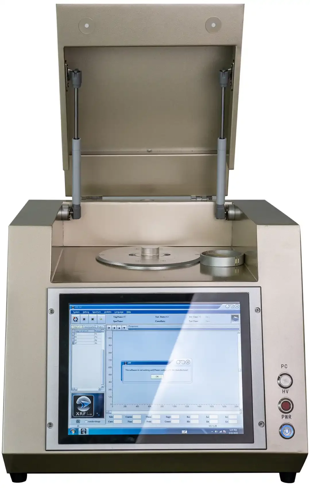 Gold tester, gold testing machine and precious metal tester